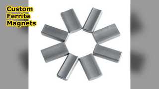 カスタムフェライト磁石の異方性磁気特性